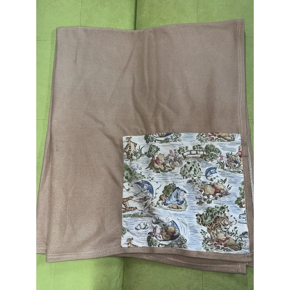 Vintage‎ Winnie the Pooh Handmade Baby Blanket 60